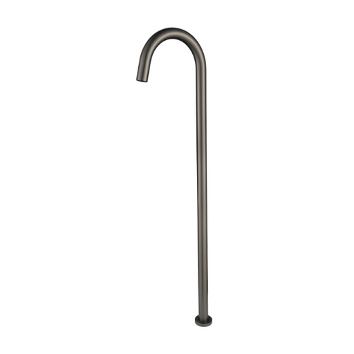 Star Freestanding Bath Spout - Gun Metal