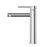 Star Mini Mid Rise Basin Mixer - Brushed Nickel