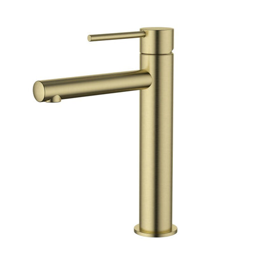 Star Mini Mid Rise Basin Mixer - Brushed Bronze