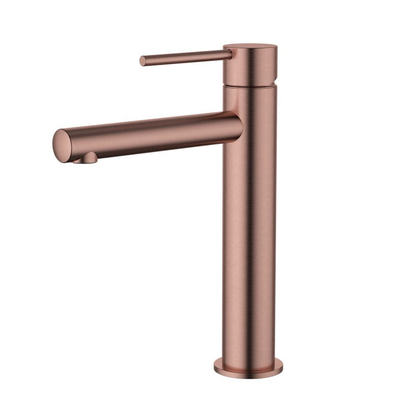 Star Mini Mid Rise Basin Mixer - Champagne