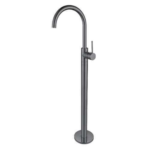 Star Mini Freestanding Bath Mixer -  Gun Metal