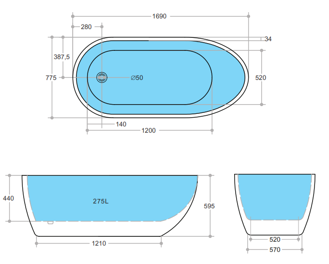 Veda Bathtub