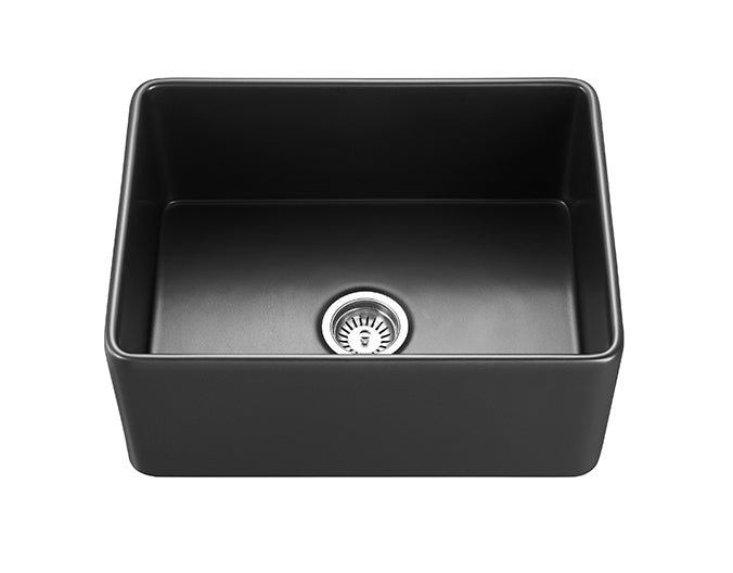 Chelsea Fireclay Farmhouse Sink Matte Black