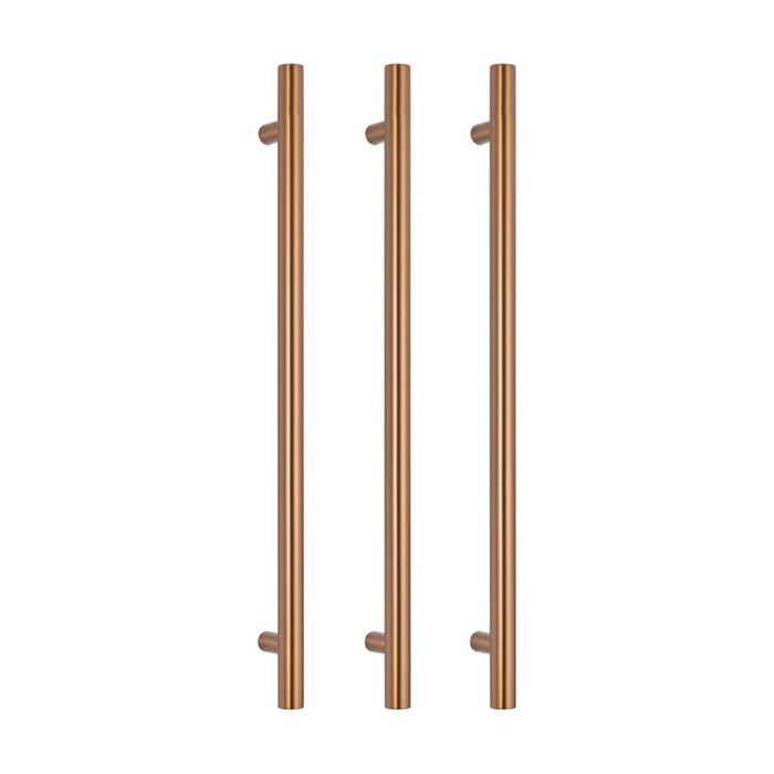 Vertical Towel Rail 40 X 950mm Warm Brushed Bronze