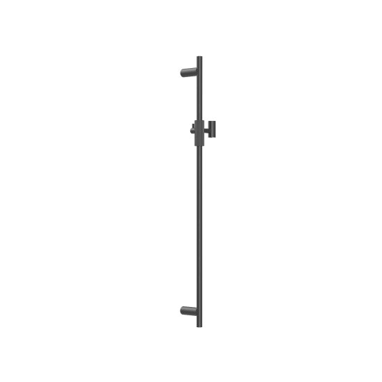 CADDENCE Series Brushed Gun Metal Grey Shower Rail without Handheld Shower