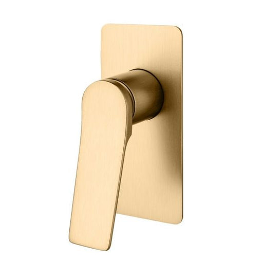 RUSHY Series Square Brushed Brass Built-in Shower Mixer