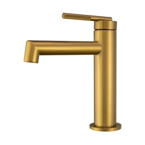 CADDENCE Series Brushed Brass Basin Mixer