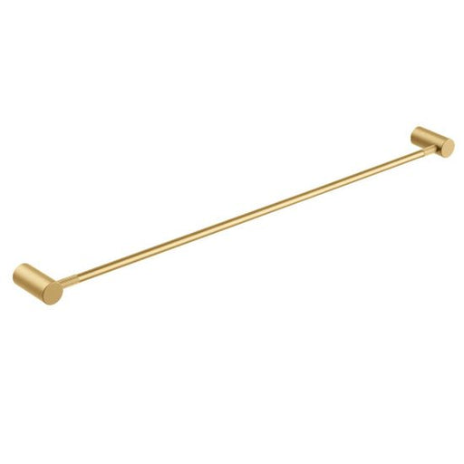 CADDENCE Series Brushed Brass Single Towel Rail 800mm