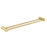 CADDENCE Series Brushed Yellow Gold Double Towel Rail 600mm