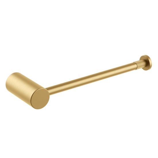 CADDENCE Series Brushed Brass Towel Ring