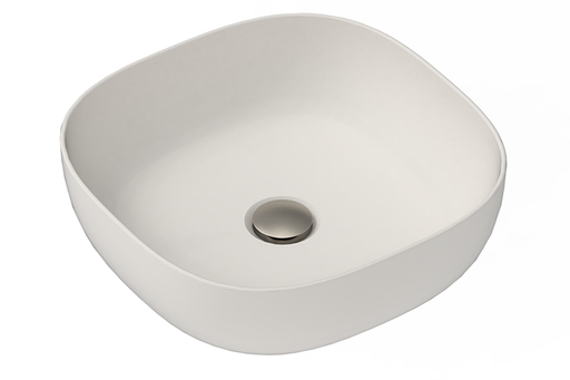 Glam Square Matte Pearl Basin