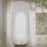 Hampton Freestanding Bath Matte White