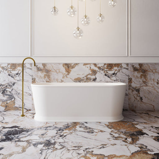 Westminster Back To Wall Freestanding Bath