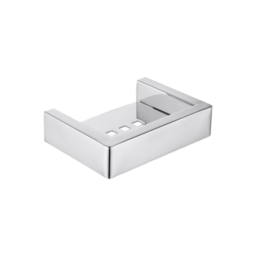 IVANO Series Square Chrome Soap Dish Holder