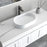 NOOSA SOLID SURFACE 585X385X110 MATTE WHITE BASIN NF