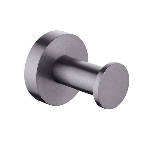 LUCID PIN Series Gun Metal Grey Robe Hook