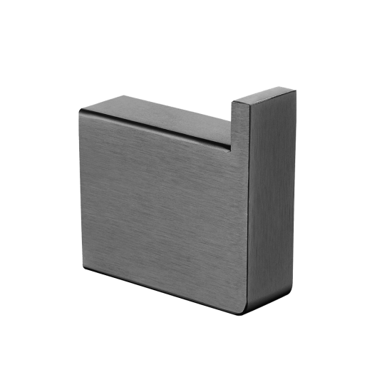 IVANO Series Square Gun Metal Grey Robe Hook