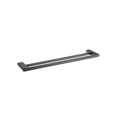 AU Series Gun Metal Grey Double Towel Rail 600mm