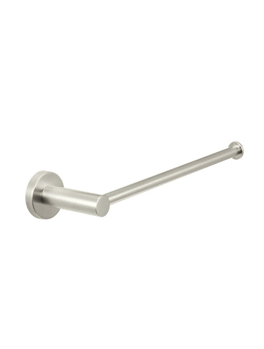 Round Guest Towel Rail -  Brushed Nickel