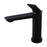 Rushy Matte Black Basin Mixer