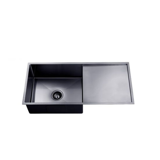 Gun Metal Grey Single Bowl Kitchen Sink with Drainer 960*450*230mm