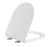 Avis Rimless Wall Faced Floor Pan - Matte White