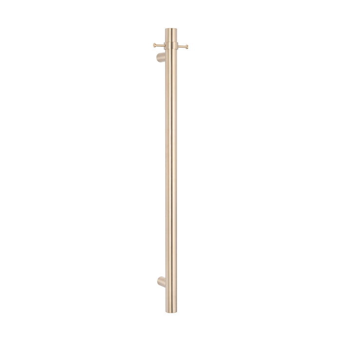 Vertical Towel Rail 40 X 950mm Warm Brushed Nickel