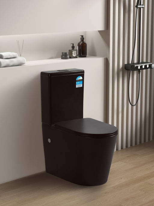 Avis Rimless Toilet Suite - Matte Black