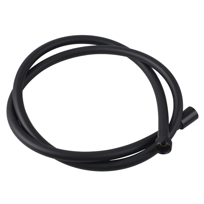 Black PVC Shower Hose 1500mm