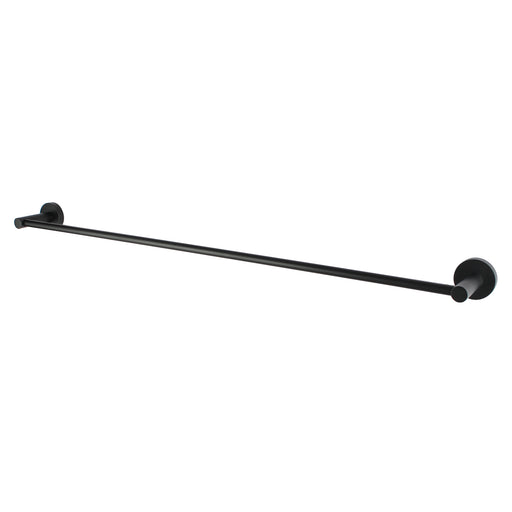 LUCID PIN Round Black Single Towel Rack Rail 800mm