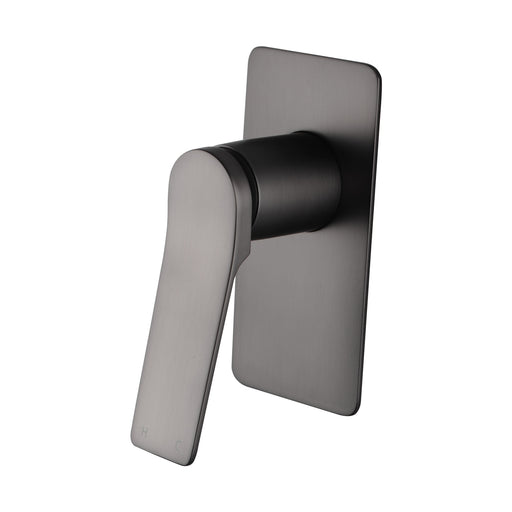 RUSHY Square Brushed Gun Metal Grey Built-in Shower Mixer