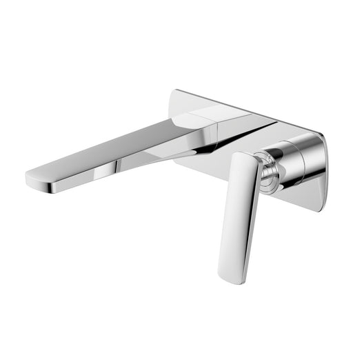 SERA Series Square Chrome Bathtub/Basin Wall Mixer With Spout