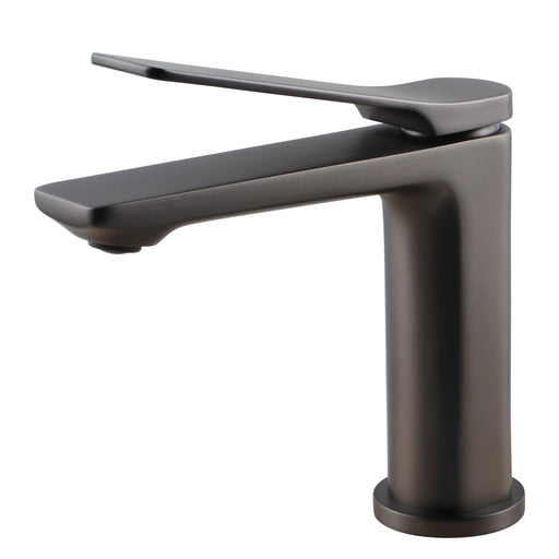 RUSHY Brushed Gun Metal Grey Basin Mixer