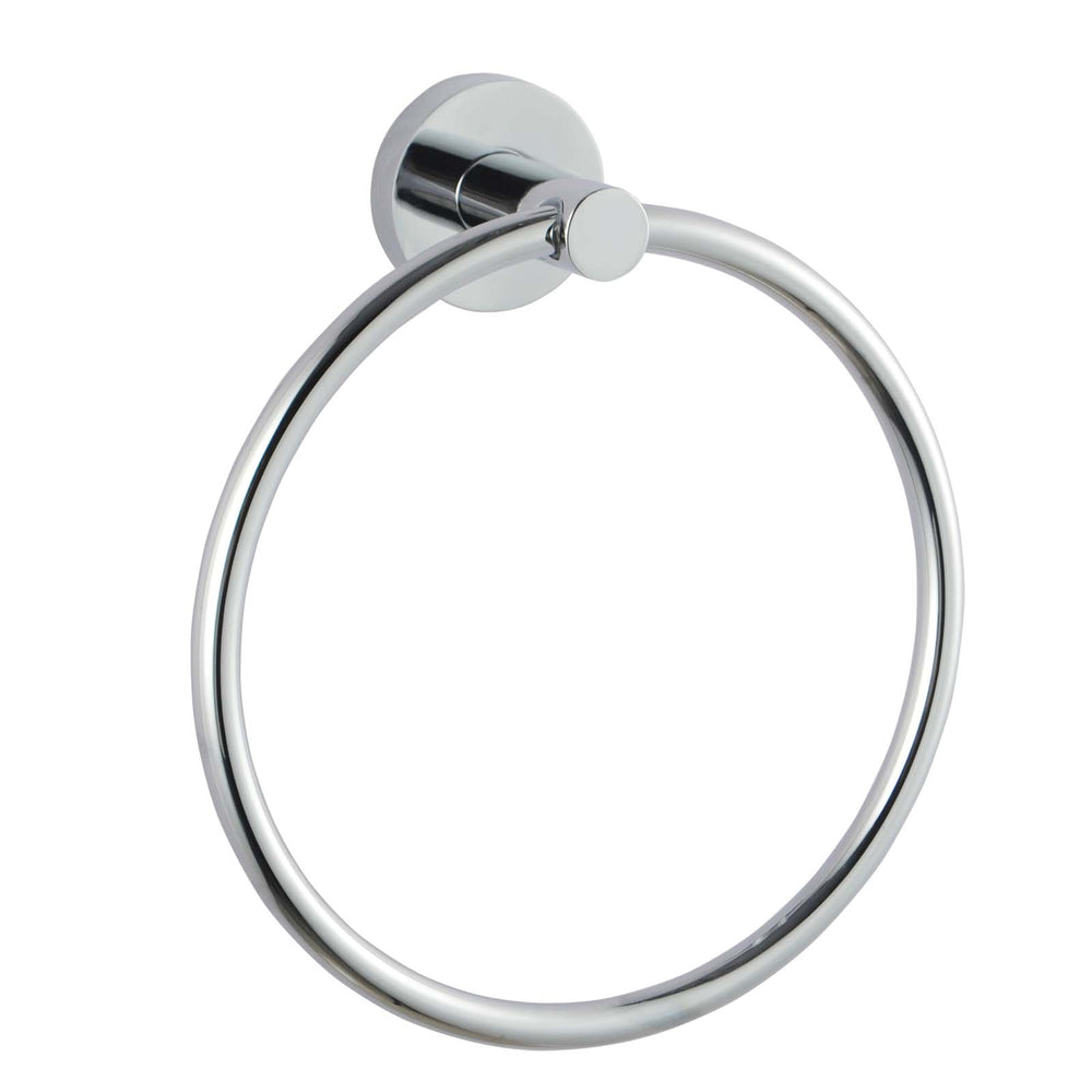 Pentro Chrome Round Wall Mounted Round Hand Towel Ring