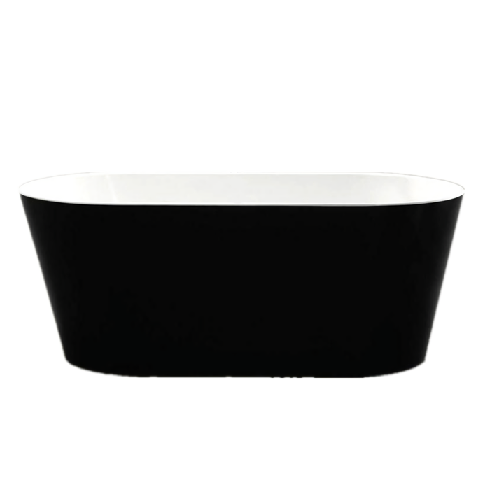 Ovia 1700 Gloss Black & White Bath