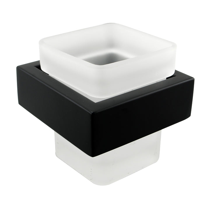 Black and White Toothbrush Holder