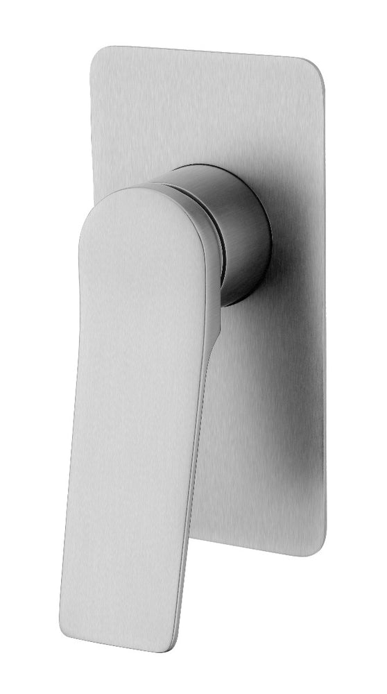 RUSHY Square Brushed Nickel Built-in Shower Mixer(Brass)