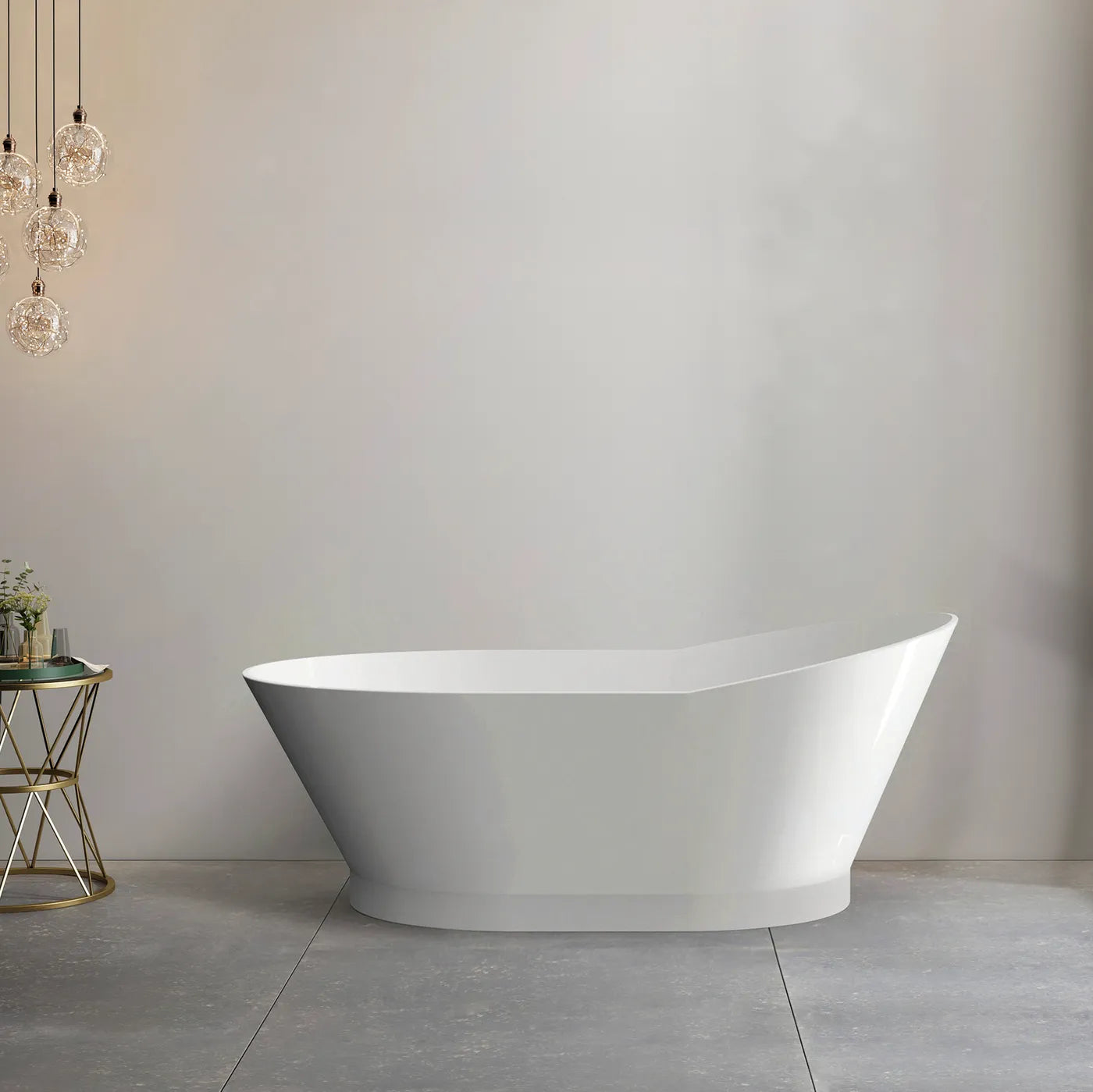 Attica London 1500 Gloss White Bath