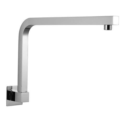 Square Swivel Chrome Shower Arm