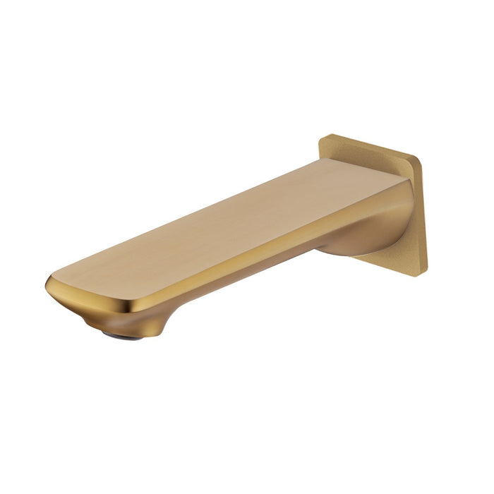 Esperia Brushed Yellow Gold Bath Spout