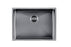 Gun Metal Grey 600x450x300mm 1.2mm Handmade Top/Undermount Single Bowl Kitchen/Laundry Sink