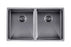 Gun Metal Grey 820x457x230mm 1.2mm Handmade Top/Undermount Double Bowls Kitchen Sink